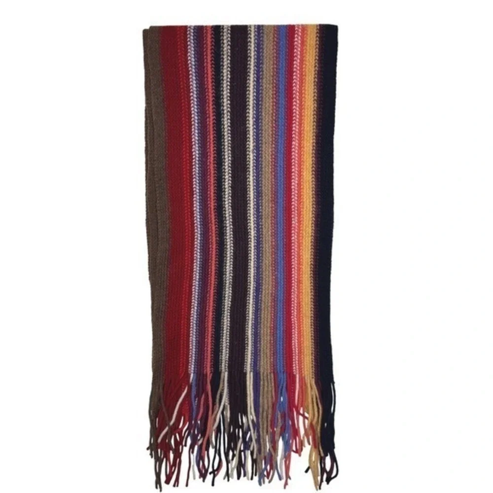 The Scarf Company Wool scarf Multi Color Stripe